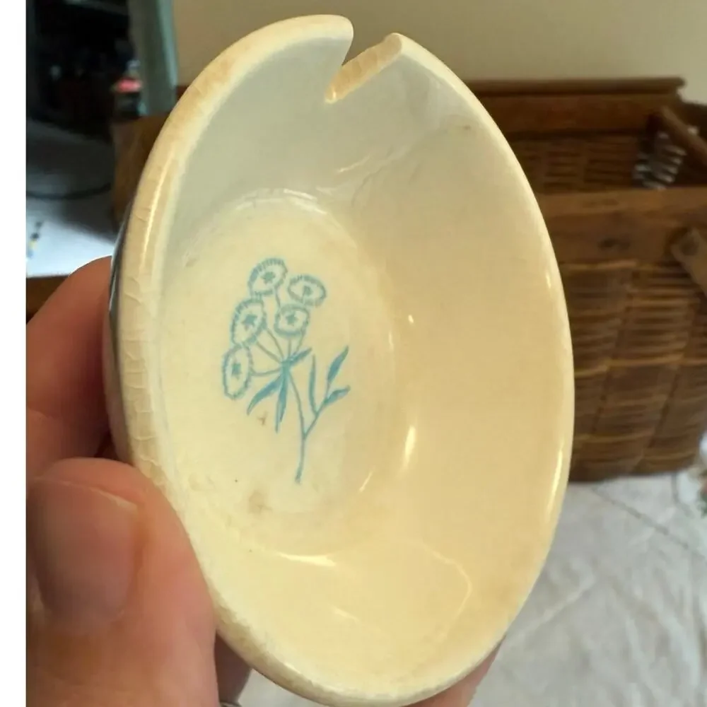Royal USA Maytime Vintage Ceramic Sauce Bowl / Ashtray / Salt & Pepper Shaker